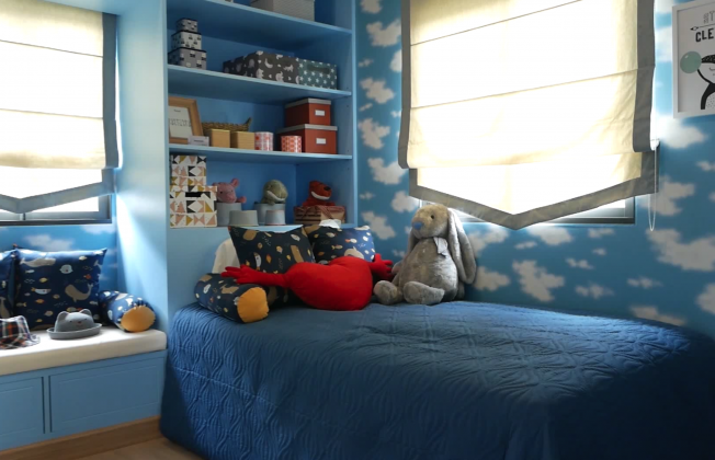 Корпусная мебель в детскую «Светлячок»